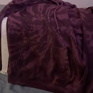 purple tie dye hoodie